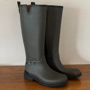 rag & bone Moto Rubber Rain Boot